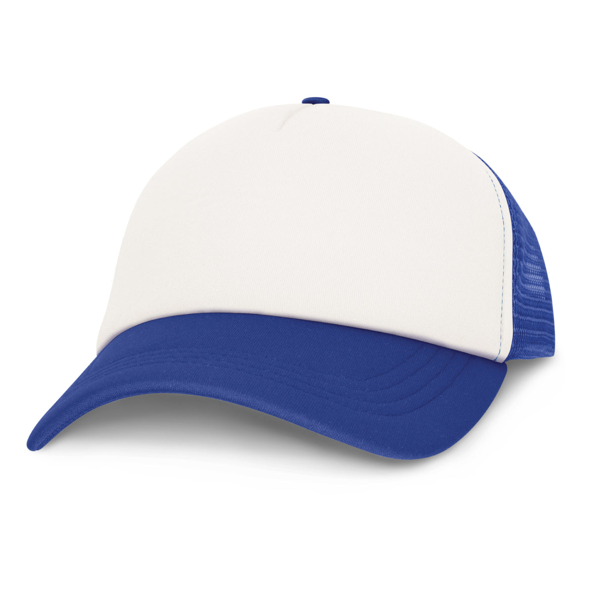 Cruise Mesh Cap - White Front - White/Royal Blue