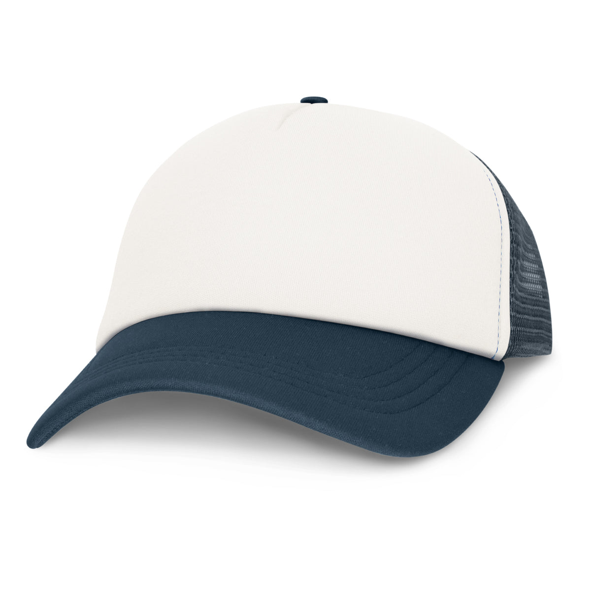 Cruise Mesh Cap - White Front - White/Navy