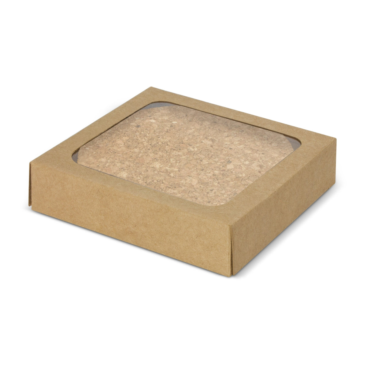 Oakridge Cork Coaster Round - Set of 4 - Gift Box