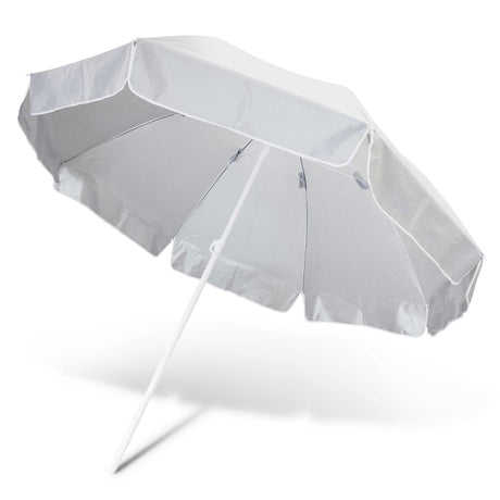 Bahama Beach Umbrella - White/Silver