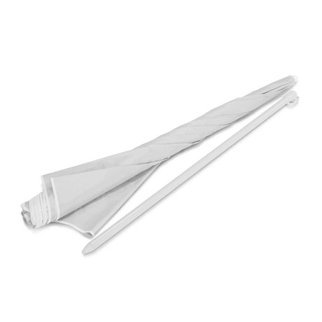 Bahama Beach Umbrella - White/Silver