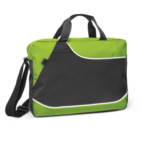 Centrix Conference Satchel - Bright Green