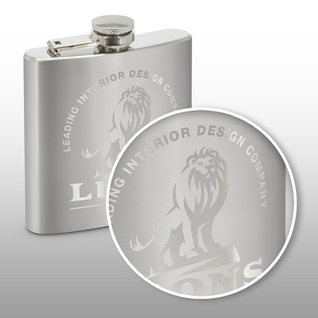 Tennessee Hip Flask - Laser Engraving