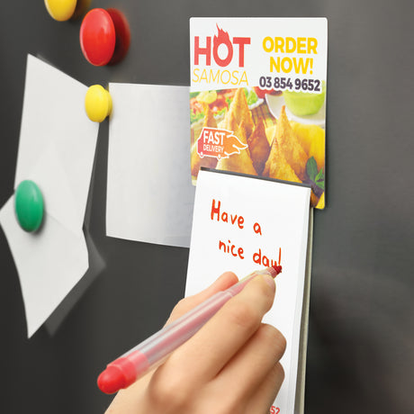 Magnetic Memo Pad A7 - Full Colour - Feature