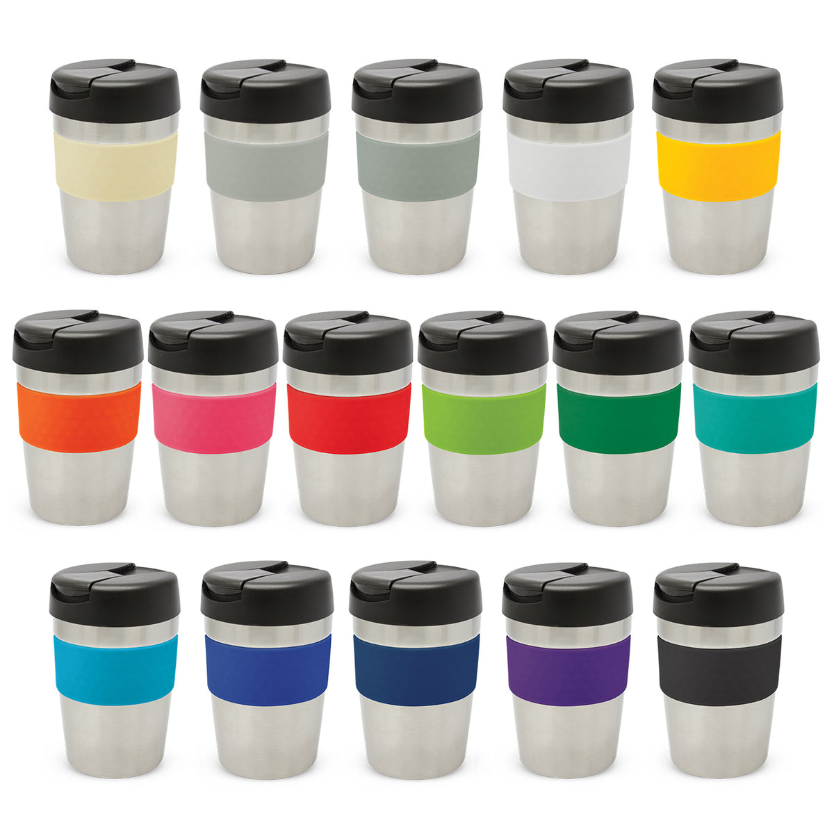 Java Vacuum Cup - 340ml - Silver Cup