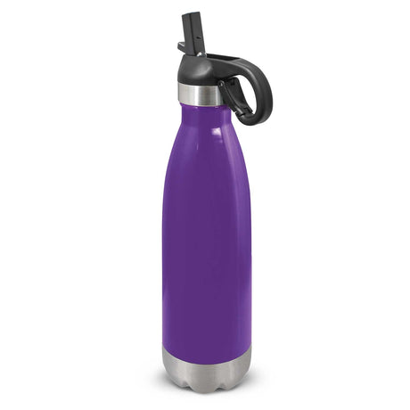 Mirage Steel Bottle - Flip Lid - Purple