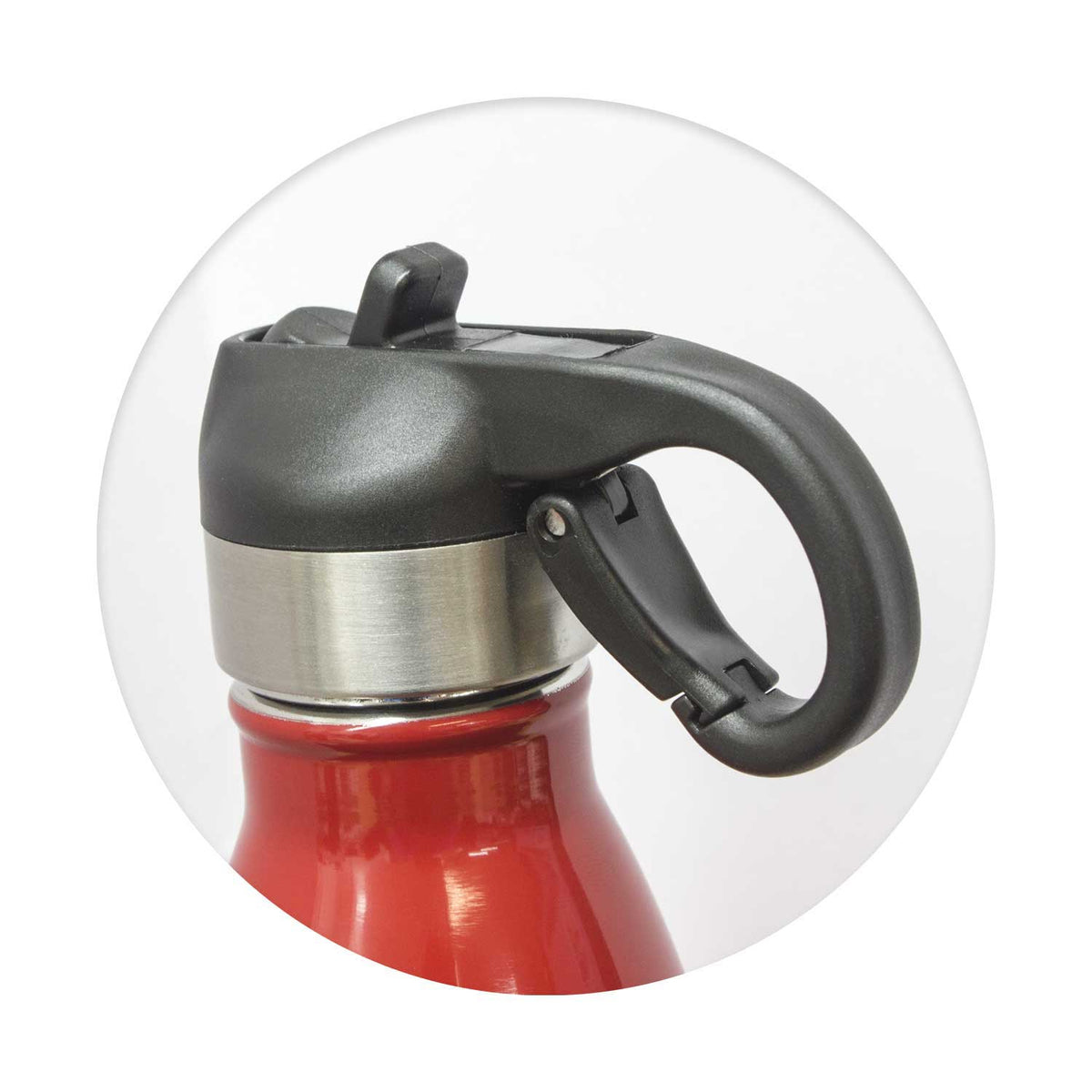 Mirage Steel Bottle - Flip Lid - Detail
