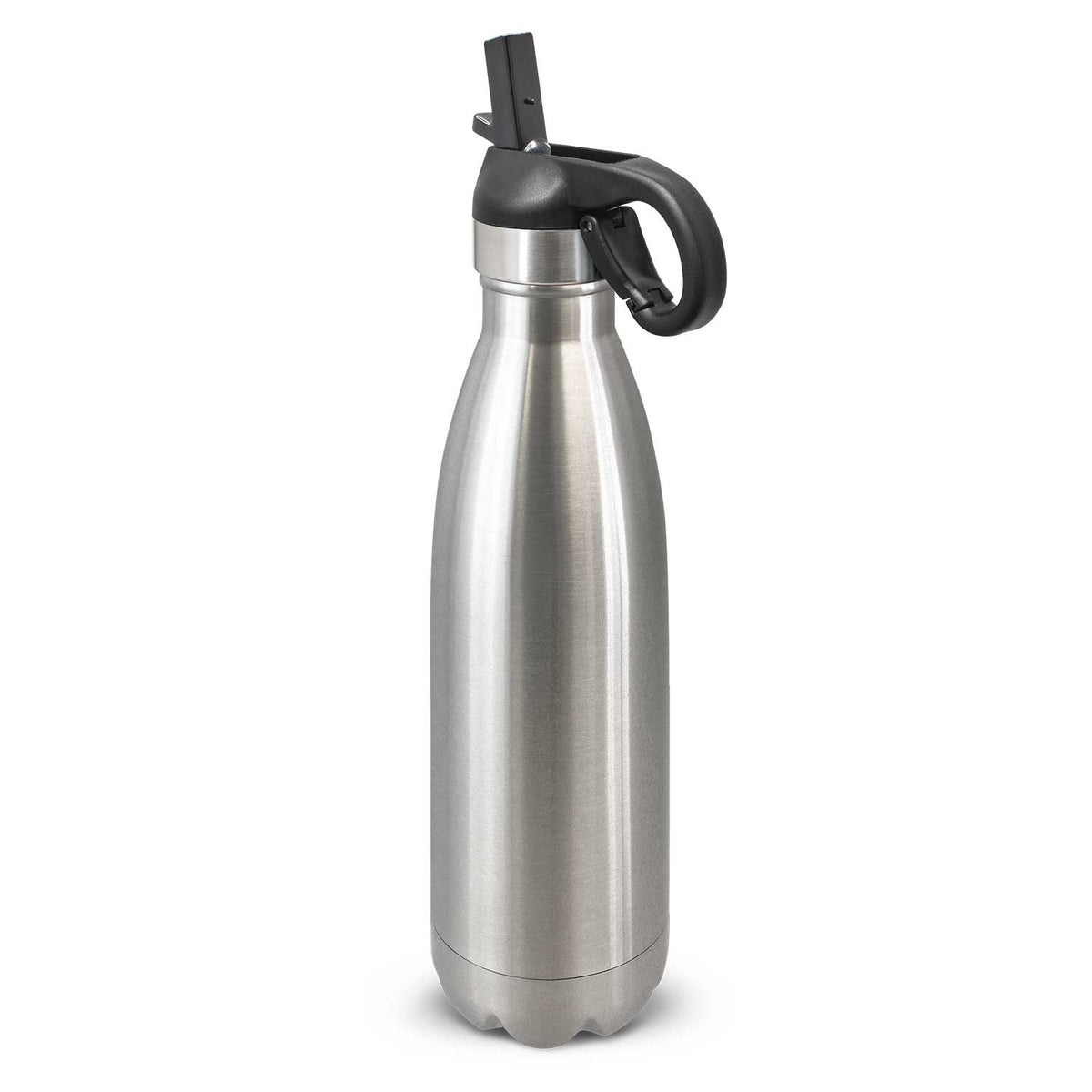 Mirage Steel Bottle - Flip Lid - Silver