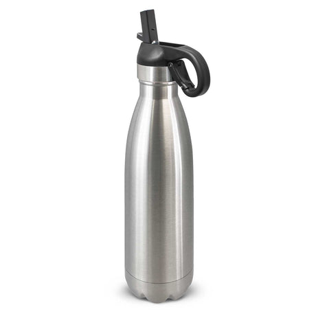 Mirage Steel Bottle - Flip Lid - Silver