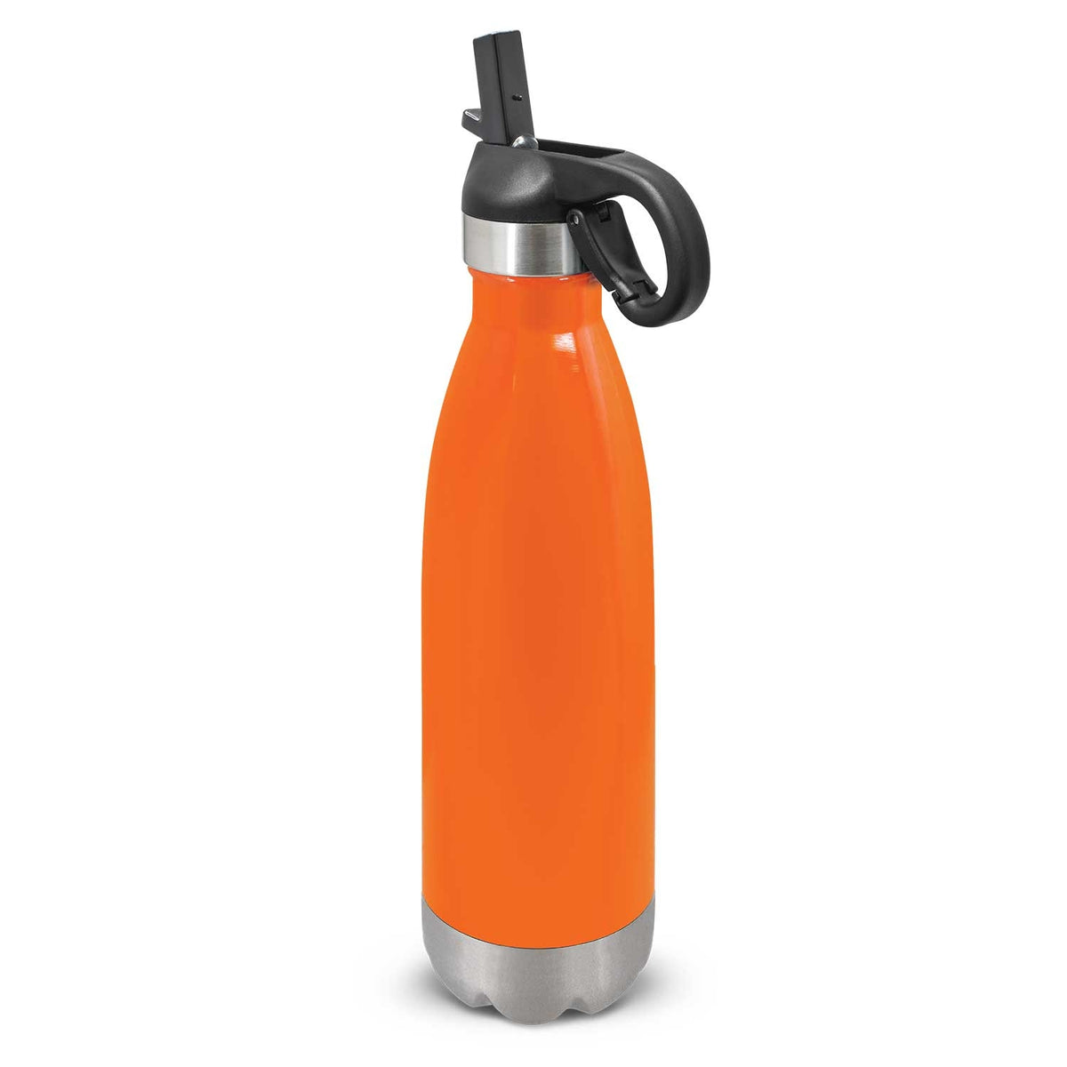 Mirage Steel Bottle - Flip Lid - Orange