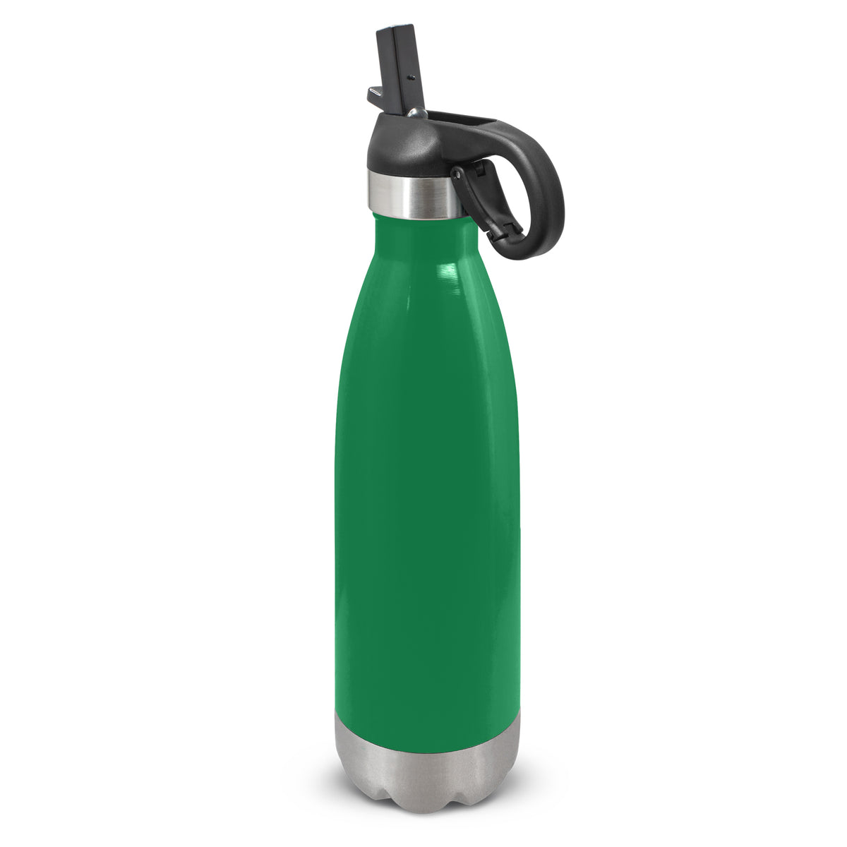 Mirage Steel Bottle - Flip Lid - Kelly Green