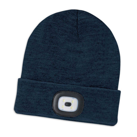 Headlamp Beanie - Navy