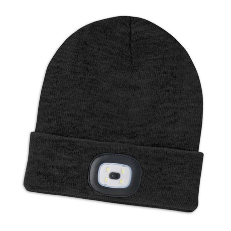 Headlamp Beanie - Black