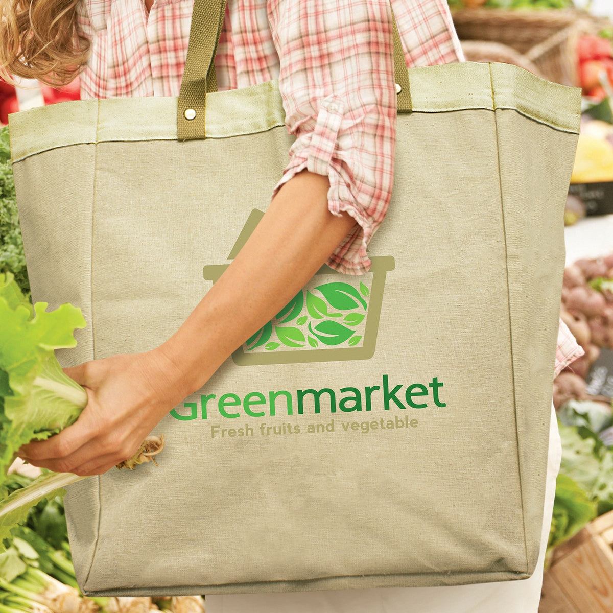 Market Tote Bag - Feature