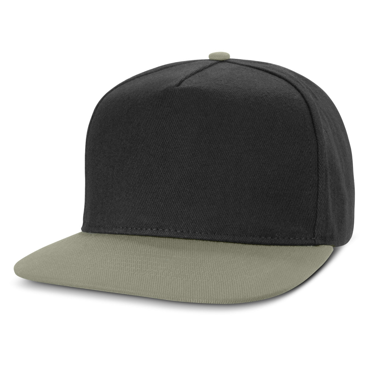 Crusade Flat Peak Cap - Light Grey