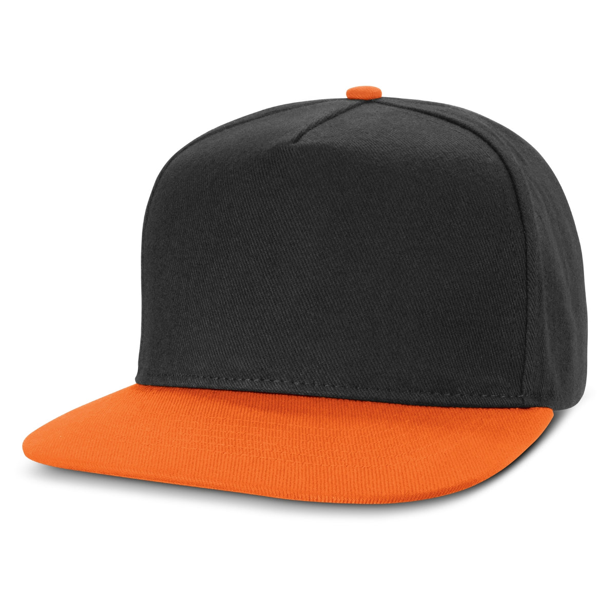 Crusade Flat Peak Cap - Orange