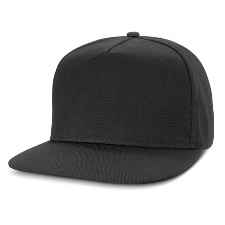 Crusade Flat Peak Cap - Black