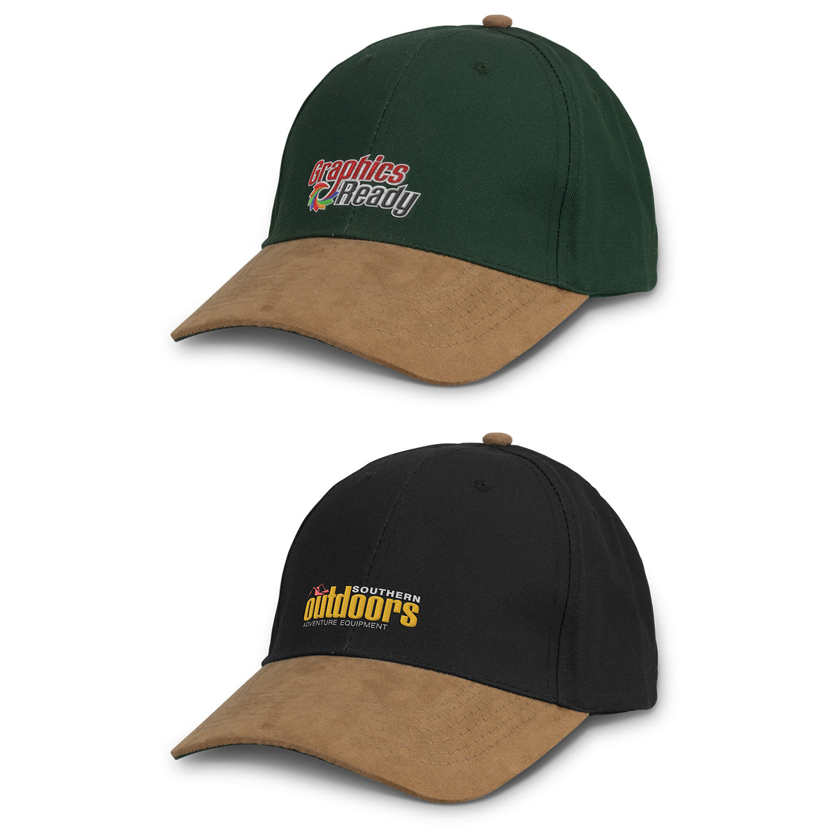 Outback Suede Peak Cap - Main