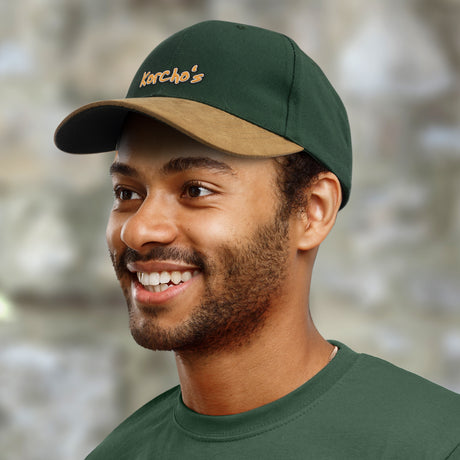 Outback Suede Peak Cap - Feature