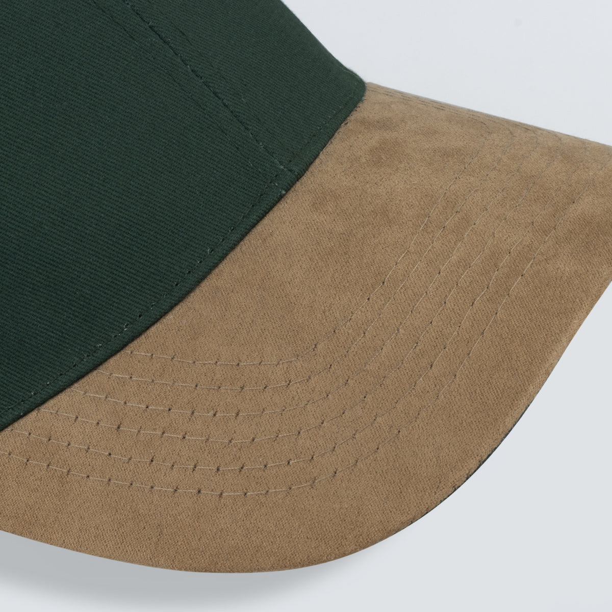 Outback Suede Peak Cap - Detail