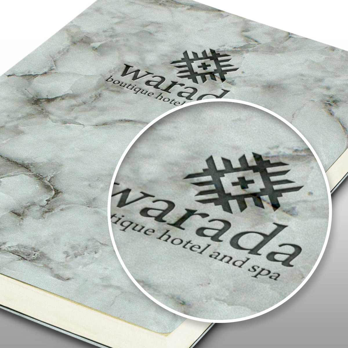 Marble Soft Cover Notebook - Thermo Debossing