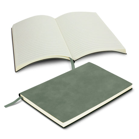Genoa Soft Cover Notebook - Grey