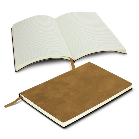 Genoa Soft Cover Notebook - Brown