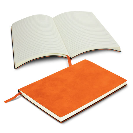 Genoa Soft Cover Notebook - Orange