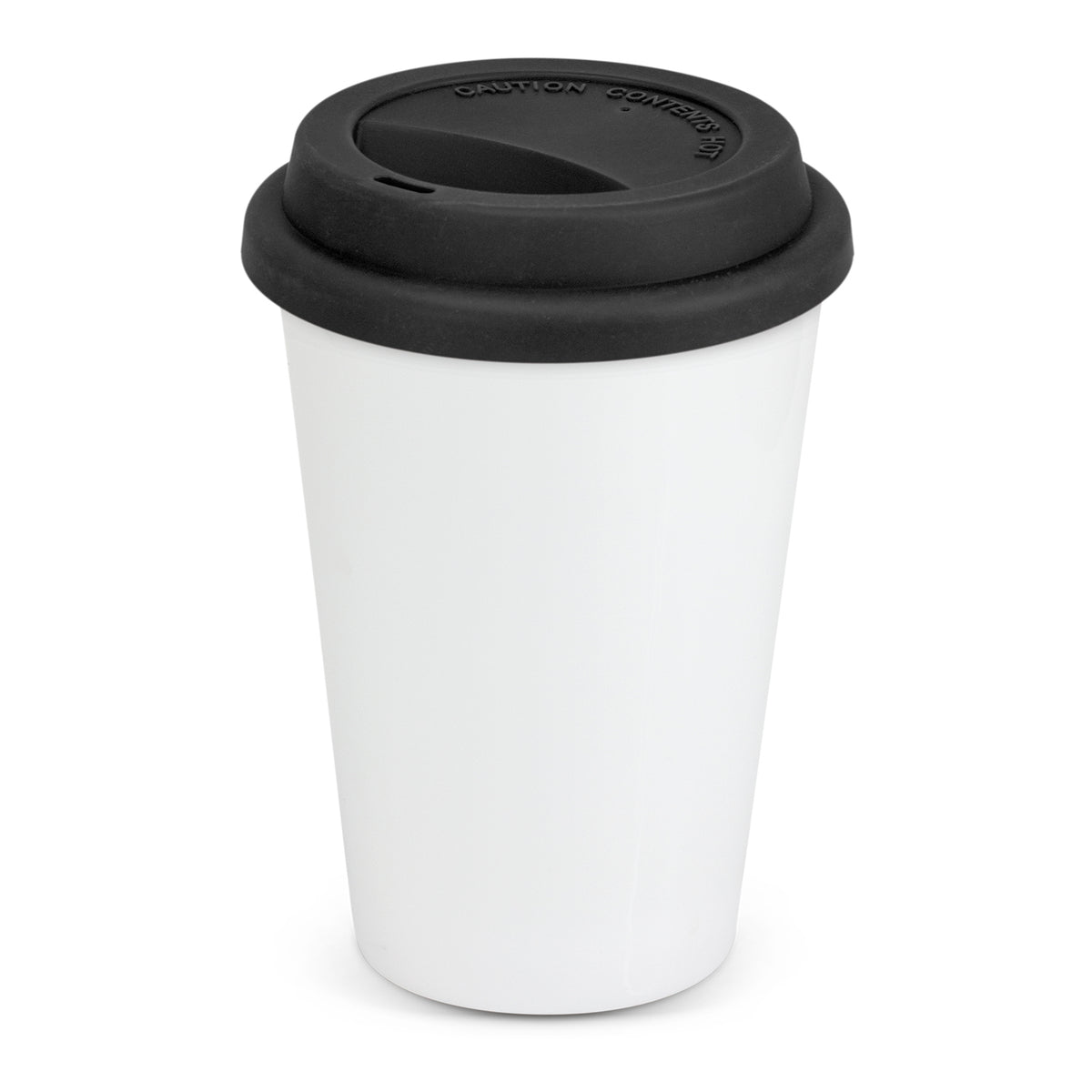 Aztec Double Wall Coffee Cup - Black