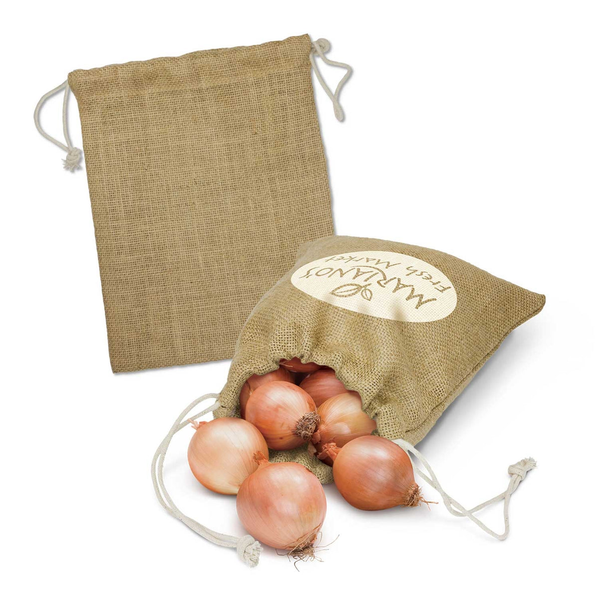 Jute Produce Bag - Medium - Main