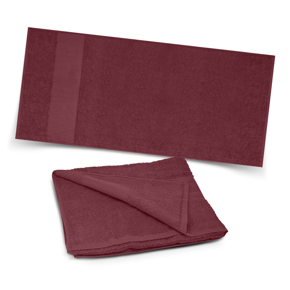 Dune Beach Towel - Burgundy