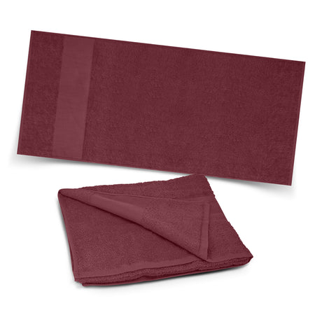 Dune Beach Towel - Burgundy