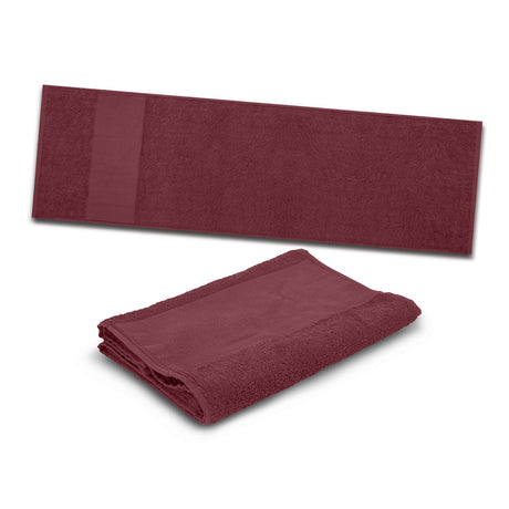 Enduro Sports Towel - Burgundy