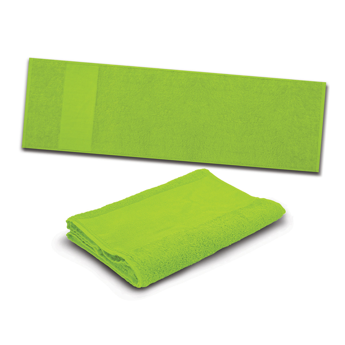 Enduro Sports Towel - Bright Green