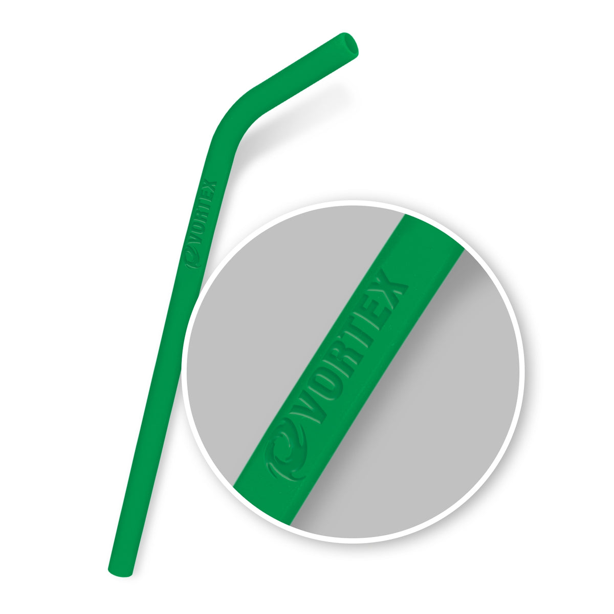 Silicone Straw - Debossed
