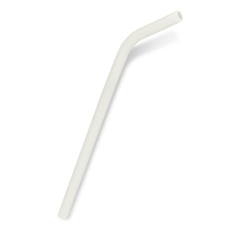 Silicone Straw - White