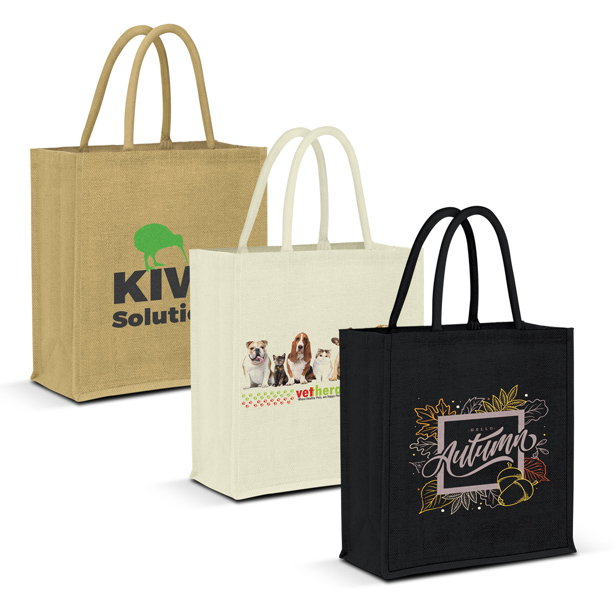 Lanza Jute Tote Bag - Colour Match - Main