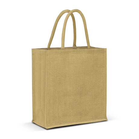 Lanza Jute Tote Bag - Colour Match - Natural