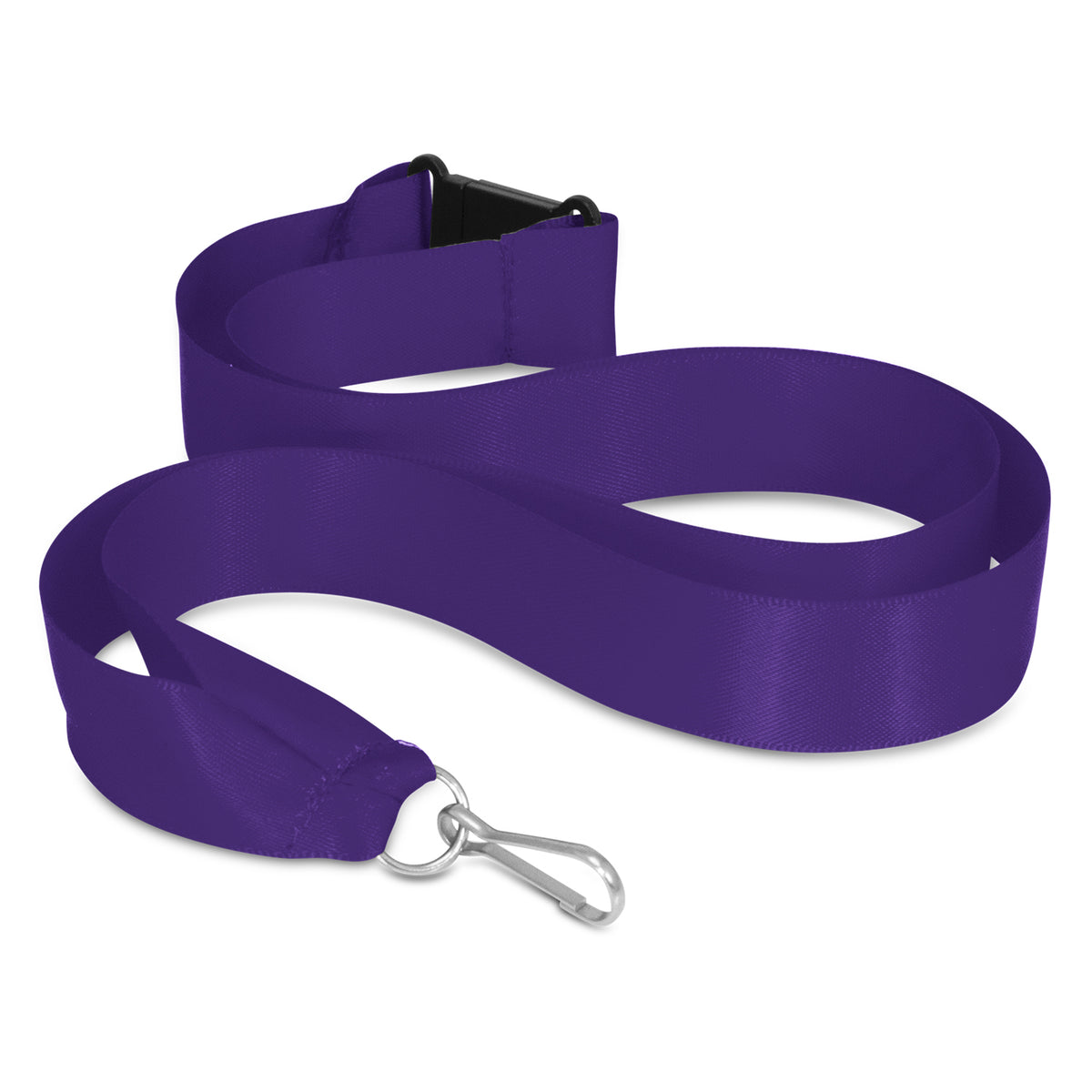 Ribbon Lanyard - Purple