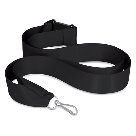 Ribbon Lanyard - Black