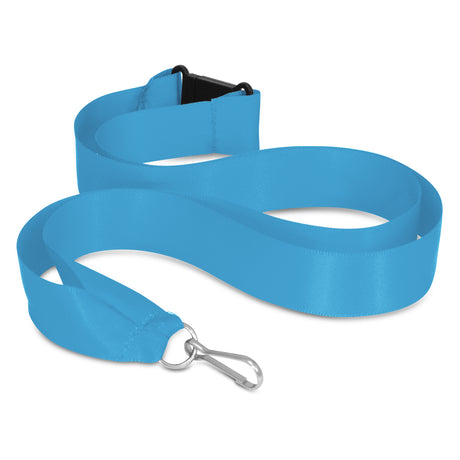 Ribbon Lanyard - Light Blue