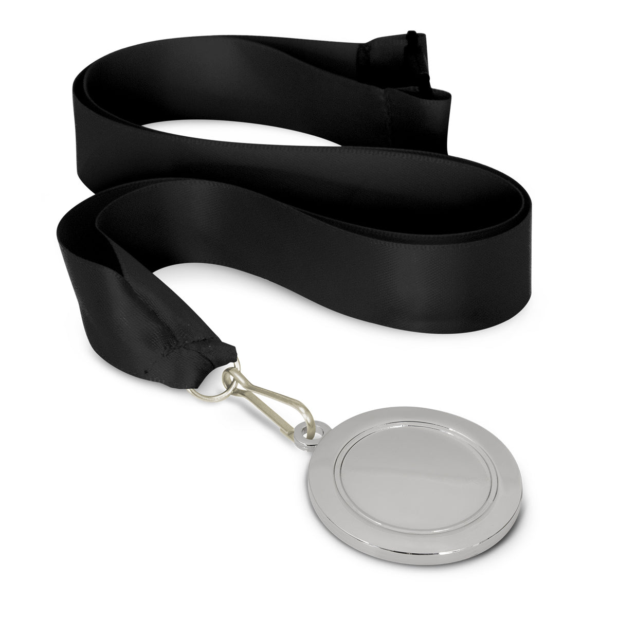 Podium Medal - 50mm - Black