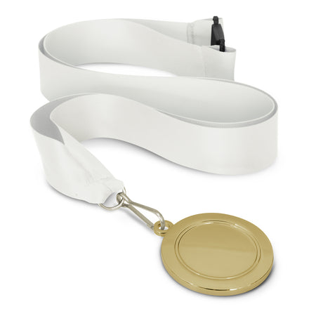Podium Medal - 50mm - White