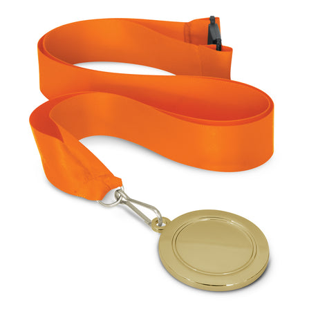 Podium Medal - 50mm - Orange