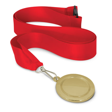 Podium Medal - 50mm - Red