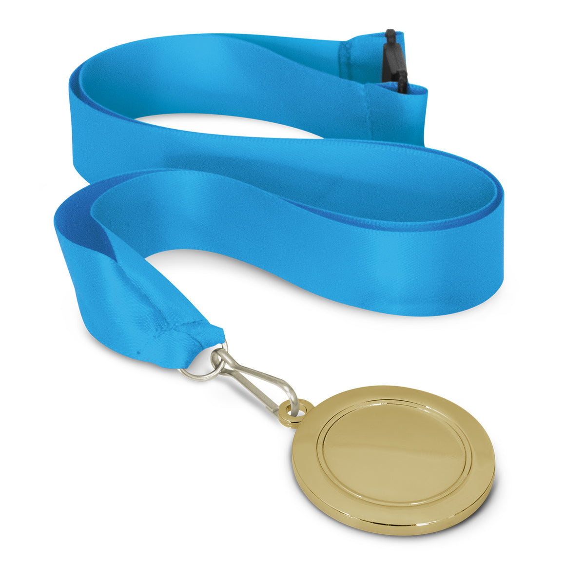 Podium Medal - 50mm - Light Blue