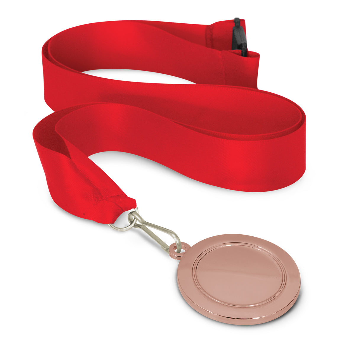 Podium Medal - 50mm - Red
