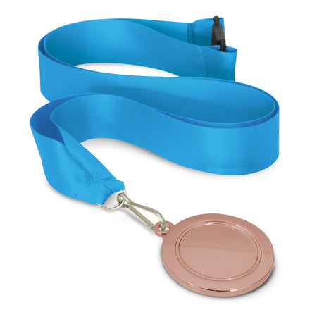 Podium Medal - 50mm - Light Blue