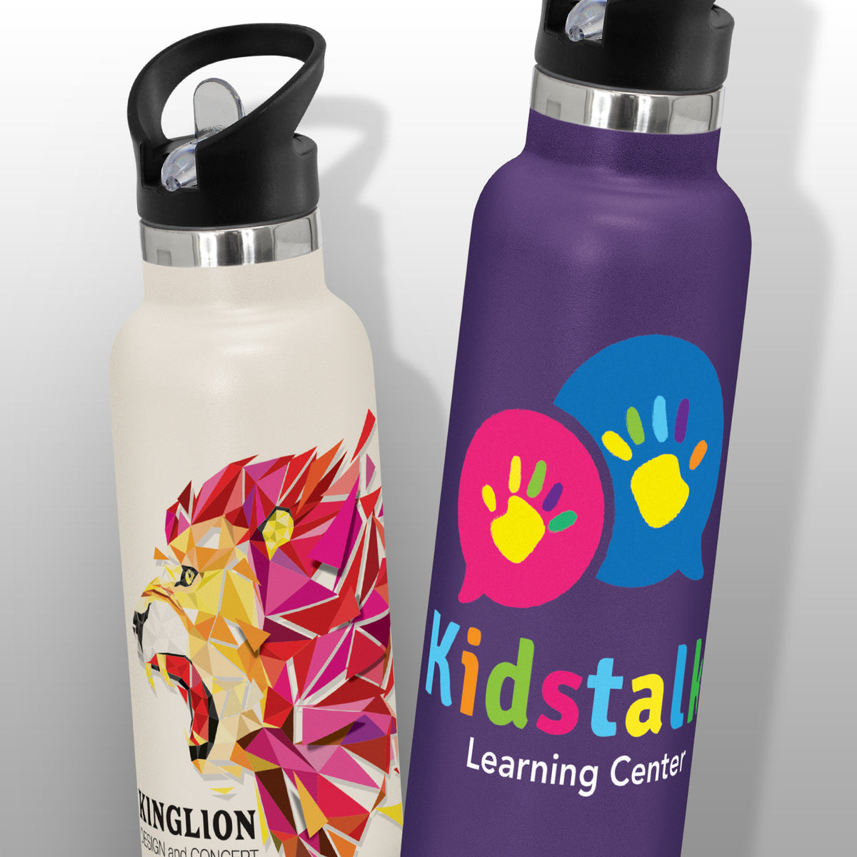 Nomad Vacuum Bottle - Powder Coated - Rotary Digital Print