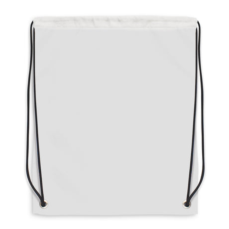 Akron Drawstring Backpack - White